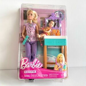 🩷 NIB. Barbie You Can Be Anything Pediatrician/ Doctor/ Nurse